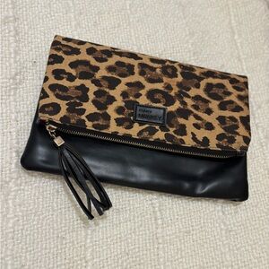 Leopard Print Clutch
